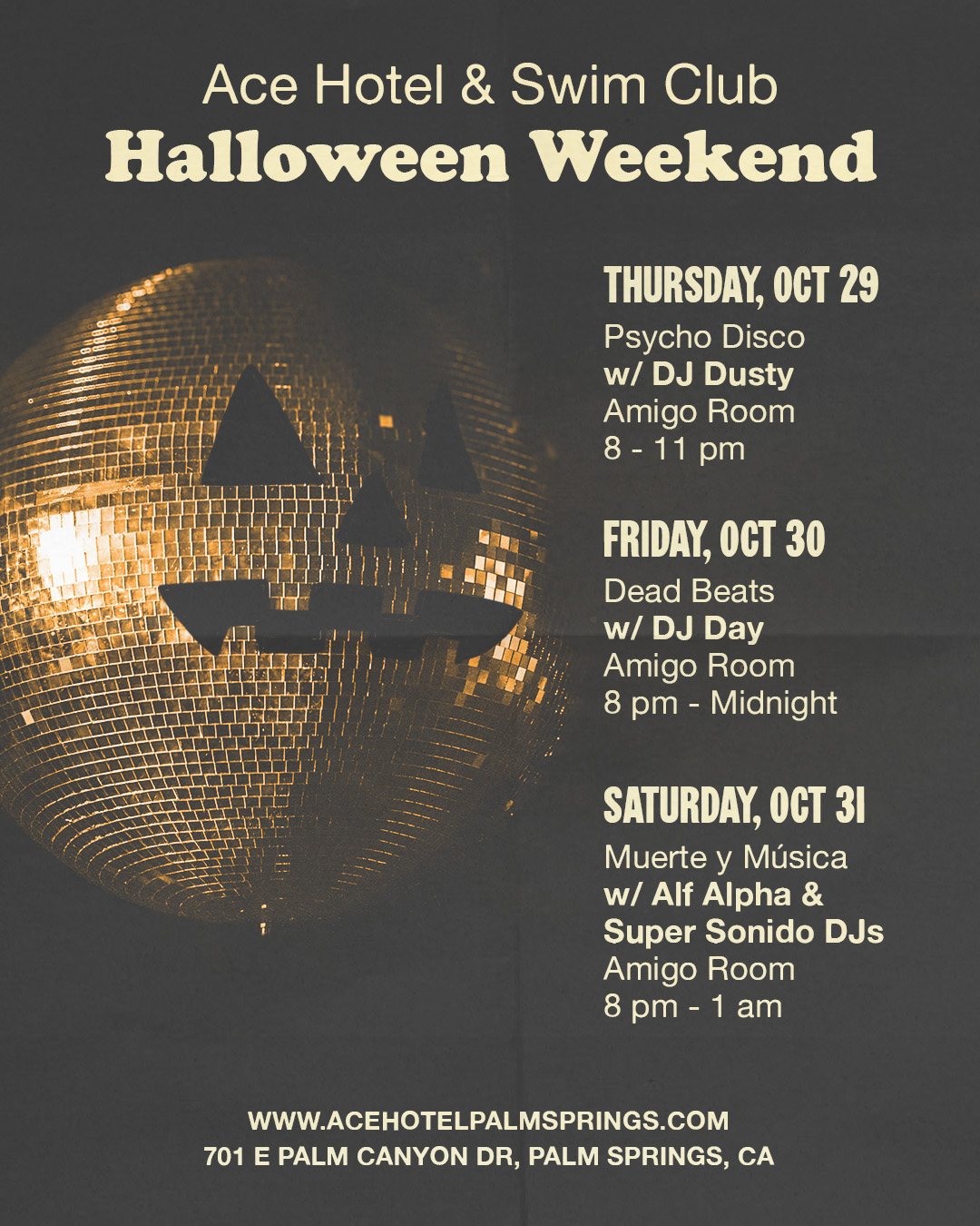 Halloween Weekend at Ace