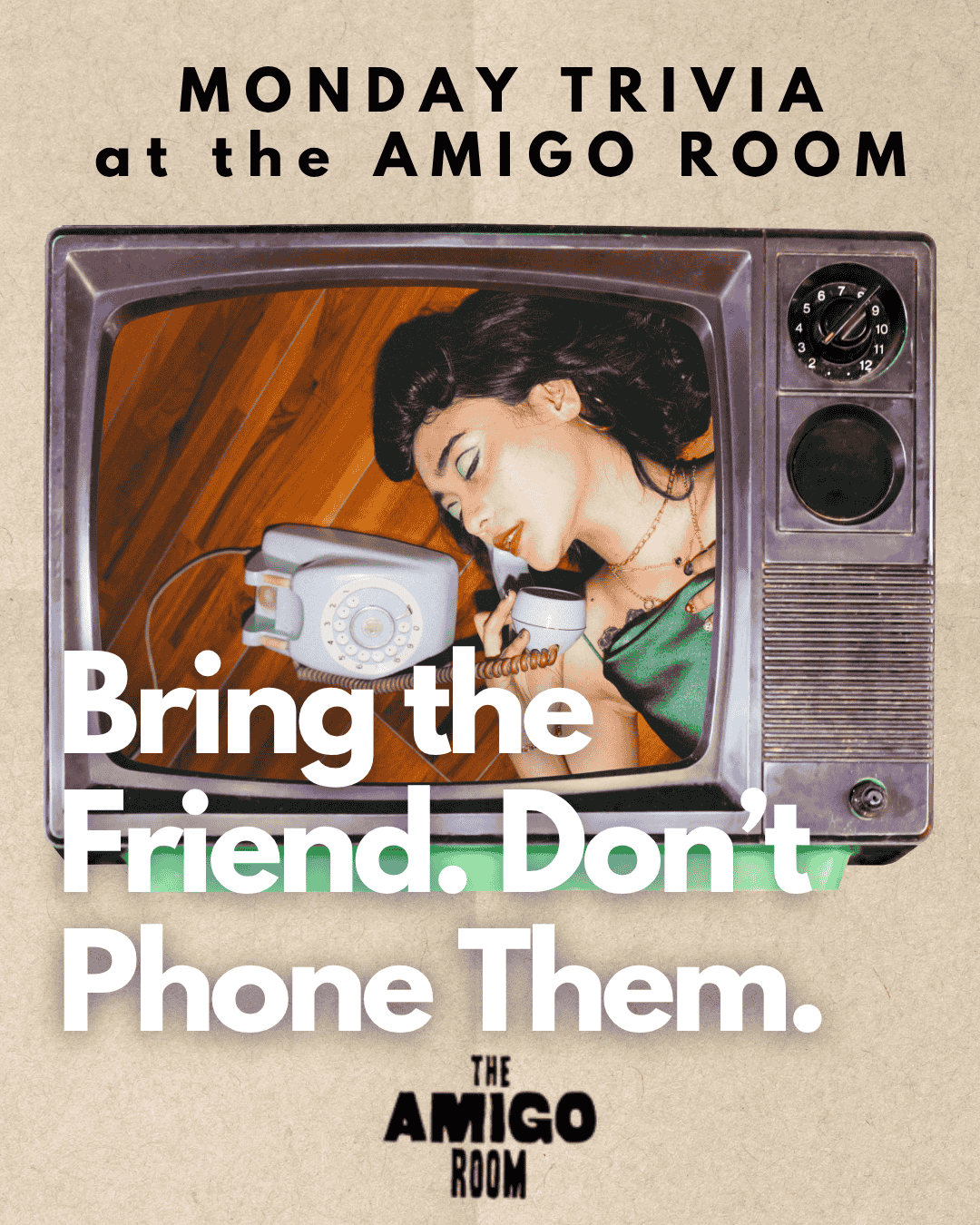 Trivia Night at The Amigo Room