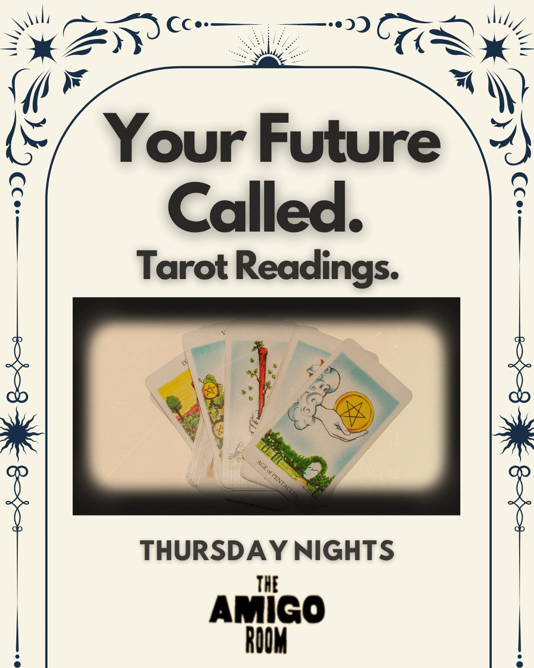 Tarot Readings at the Amigo Room